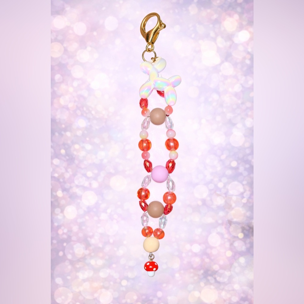 Multicolor Beaded Charm